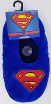 SUPERMAN PANTOFFELS - SLOFFEN VOOR KINDEREN - BLAUW MAAT 27/30