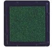 MIST020 - Nellie Snellen Stempelkussen pigment inkt small - hot green - kerst groen