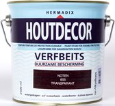 Hermadix Houtdecor Verfbeits Transparant - 2,5 liter - 655 Noten
