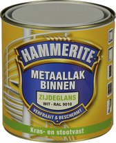 Hammerite Metaallak Binnen - Zijdeglans - Ral9010 - 500 ml