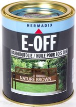 Hermadix E-OFF onderhoudsolie - Nature Brown 750 ml