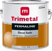 Trimetal Permaline Decor Satin - Wit - 1L
