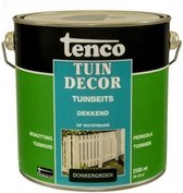 Tenco Tuindecor Tuinbeits Dekkend Donkergroen 2,5 ltr