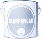 Hermadix trappenlak extra anti-slip wit - 2 5 liter