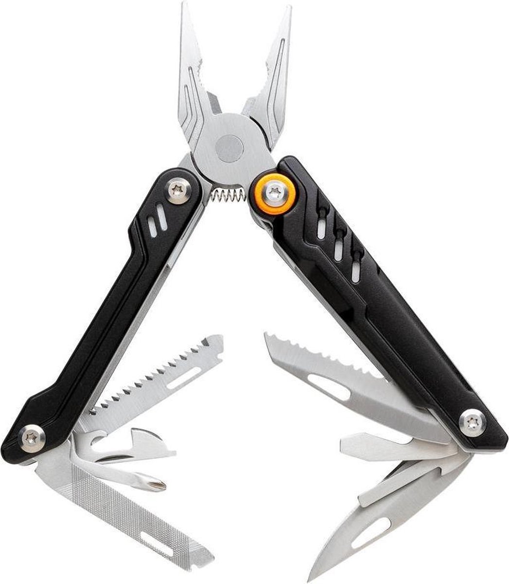 Xd Collection Multitool Exaclibur 10,3 Cm Aluminium/rvs Zwart