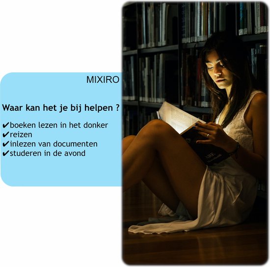 ® LED Leeslamp Oplaadbaar & Dimbaar met gratis Bladwijzer - Leeslamp met klem - Boek Leeslamp - Leeslampje Bed - Klemlamp - Boeklamp - Leeslampje met klem - Zwart en Lichtgrijs