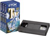 3-pack TDK videobanden VHS 180 minuten E-180TV
