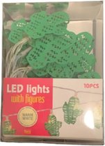 Feestverlichting voor binnen - Led decosnoer - LED - LED verlichting - lampen - lampjessnoer - cactus - sfeerverlichting