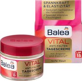 Balea Dagcrème Anti-Rimpel VITAL  - SPF 15 - met arganolie en Elastonyl (50 ml)
