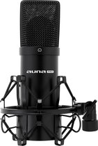Bol.com Studio microfoon - Auna MIC-900B studio condensator microfoon met USB aansluiting - Plug and play - Ideaal voor podcasts... aanbieding