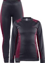 Craft Core Dry Baselayer Thermoset Dames - Asphalt/Peak - Maat M