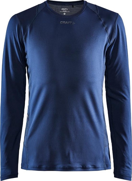 Craft Adv Essence SL Tee Heren - sportshirts - blauw
