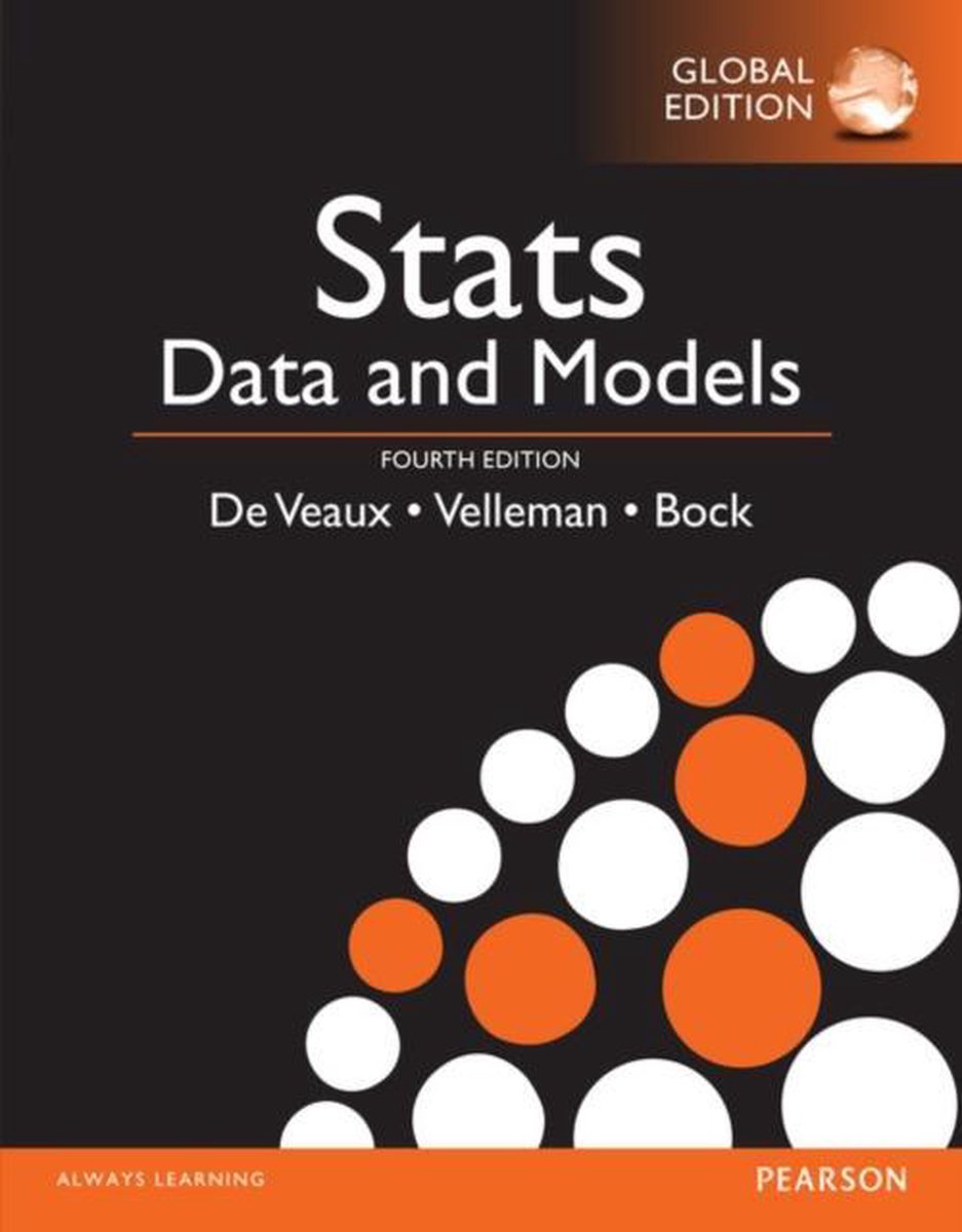 Stats: Data and Models, Global Edition - Richard D. De Veaux