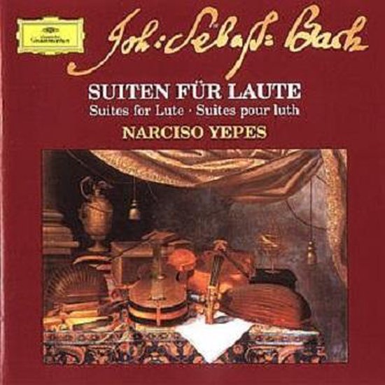 Meisterwerke  Bach: Suites pour Luth / Yepes, et al