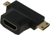 OTB HDMI Adapter T-Stuk HDMI naar Mini-HDMI / Micro-HDMI