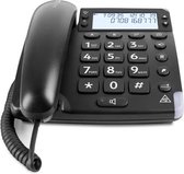 Doro Magna 4000 Analoge telefoon Nummerherkenning Zwart