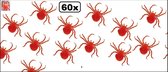 60x Araignée d'horreur orange 18cm