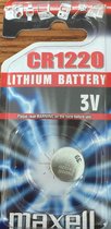 Batterie au lithium Maxell CR1220 3V 1er