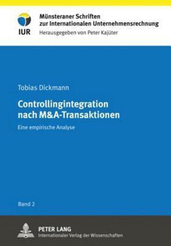 Controllingintegration nach M&A-Transaktionen - cover