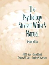 Psychology Student Writer'S Manual