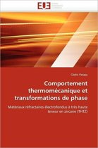 Comportement thermomécanique et transformations de phase