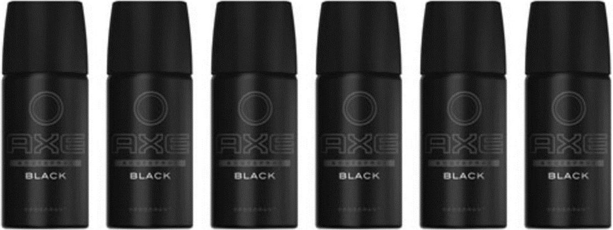 Axe - Black - SMALL - 6 x 35 ml - Deodorant Spray | bol.com