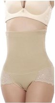 Lace Shapewear – Maat XXL – Beige - Corrigeert Uw Figuur