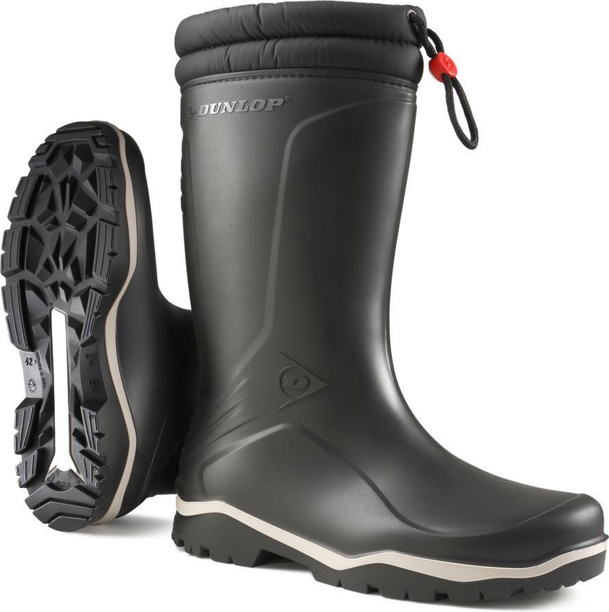 Dunlop K400061 Blizzard Gevoerde Winterlaars PVC – 43 Zwart