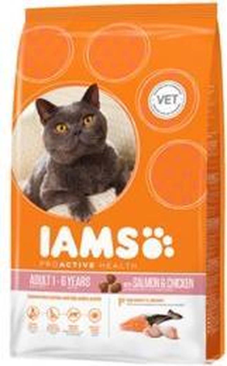 Iams Proactive Health - Adult - Zalm - Kattenvoer - 3 kg