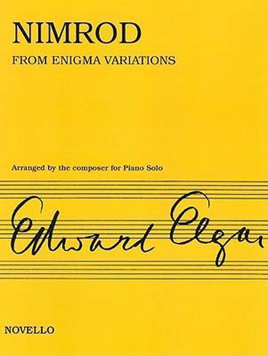 Nimrod From Enigma Variations Op.36, Edward Elgar 9780853602743 Boeken
