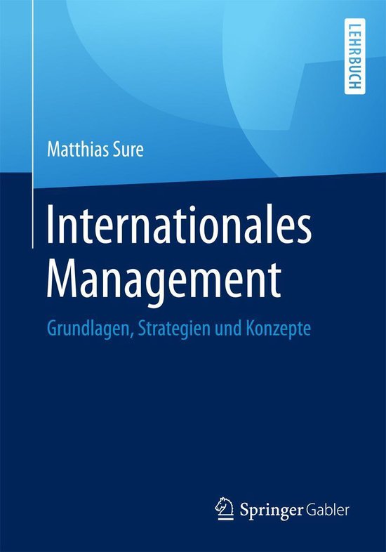 Internationales Management - cover