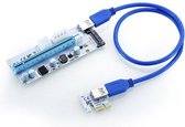 PCI-E Riser Type 008S - 1X 4x 8x 16x Extender - PCI Riser 3.0 USB
