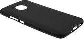 Xssive - TPU Hoesje voor Motorola Moto E4 Plus - Back Cover - Zwart