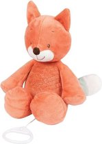 Nattou Vos Oscar - Knuffel met Muziek - 28 cm - Oranje