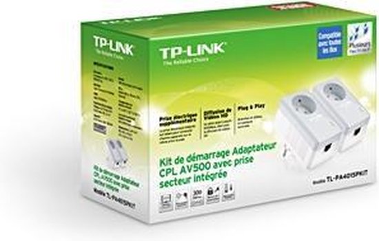 TP-Link TL-PA7027P KIT Adaptateur réseau CPL 1000 Mbit/s Ethernet/LAN Blanc  2 pièce(s)