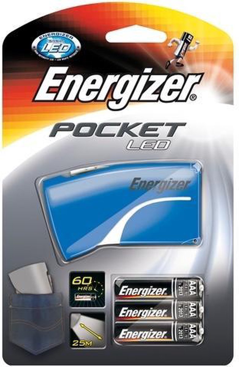 Energizer Pocket LED Zaklamp – Blauw