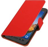 Bookstyle Wallet Case Hoesjes voor Galaxy S7 Active G891A Rood