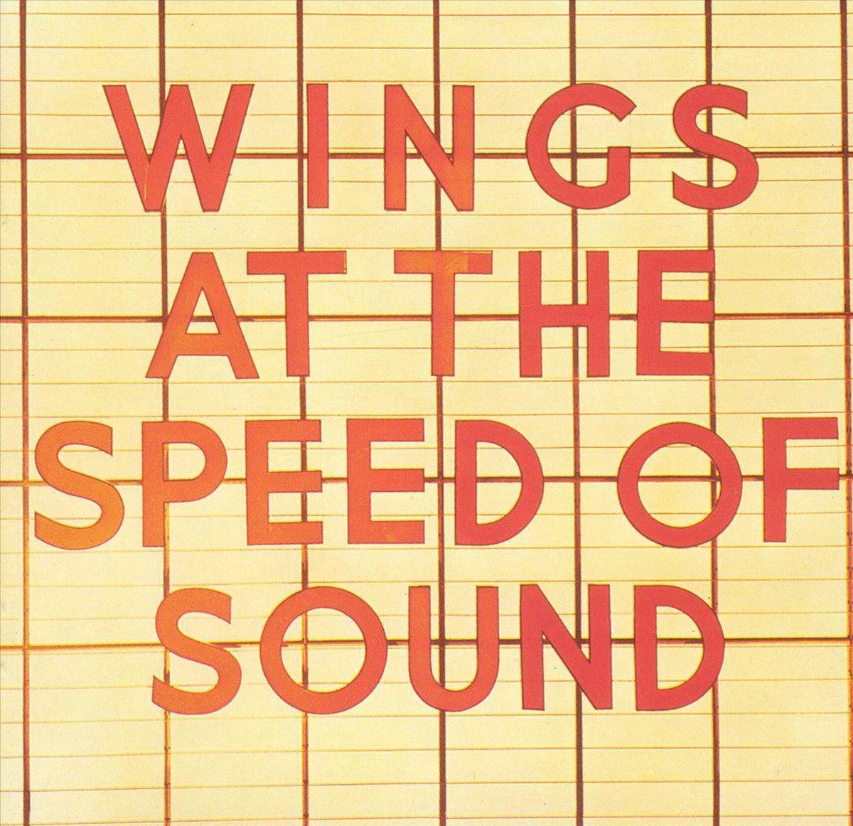Wings at the Speed of Sound