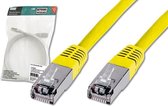 Digitus Patch Cable, SFTP, CAT5E, 5M, yellow netwerkkabel Geel