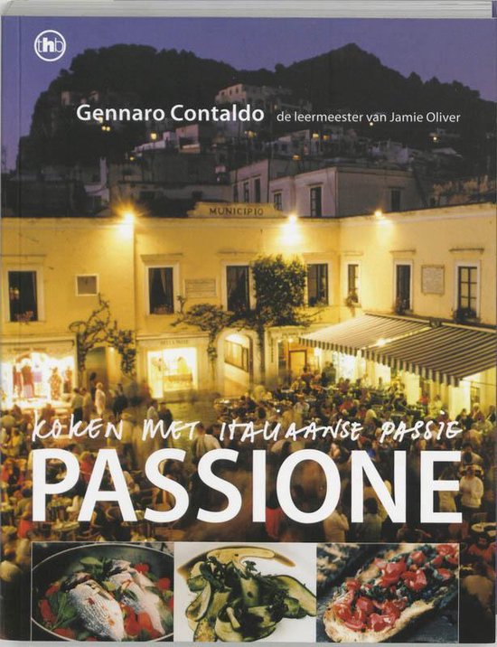 Cover van het boek 'Passione koken met italiaanse passie'