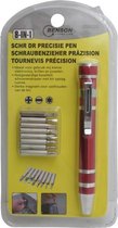 8 in 1 precisie schroevendraaier set - 8 bits