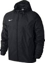 Nike Sideline Rain Jacket Junior Regenjas - Maat 128  - Unisex - zwart Maat S - 128/140