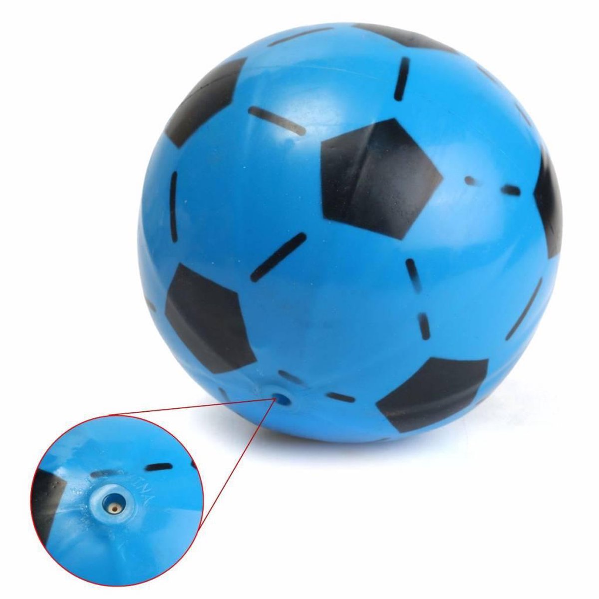 Plastic bal – Speelbal – Voetbal – Rubberen bal – 14 cm - DisQounts |  bol.com