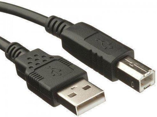 coupon afwijzing Turbulentie Kabelexpert USB 2.0 A Male naar USB 2.0 B Male - 1.8 m | bol.com