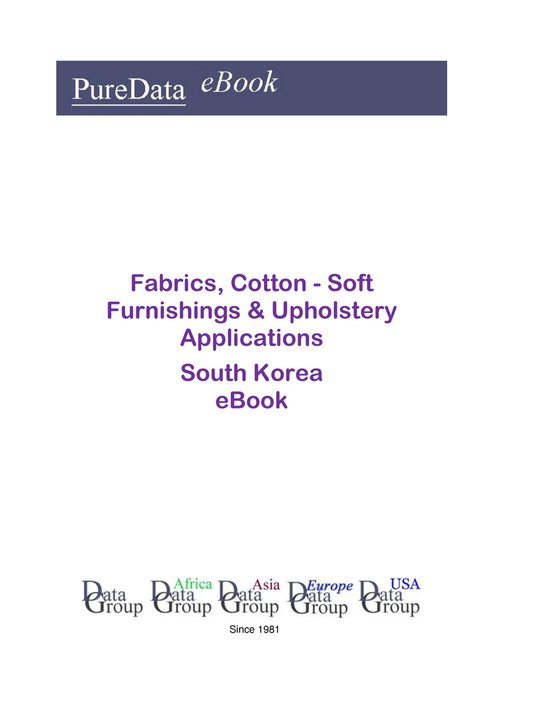 PureData eBook - Fabrics, Cotton - Soft Furnishings & Uphols ... - cover