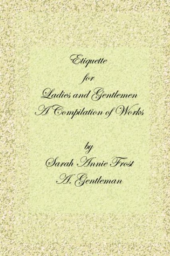 Etiquette for Ladies and Gentlemen - cover