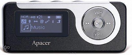 Apacer Audio MP3 Player Steno AU350 2GB Black | bol.com