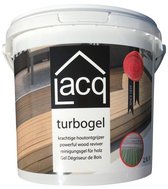 Lacq Turbogel Hout Ontgrijzer - Verwijdert Vergrijzing - Herstelt Houtkleur - Geschikt voor Terrassen en Meubels – Duurzaam & Millieuvriendelijk – 2,5L