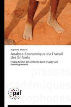 Analyse Economique Du Travail Des Enfant