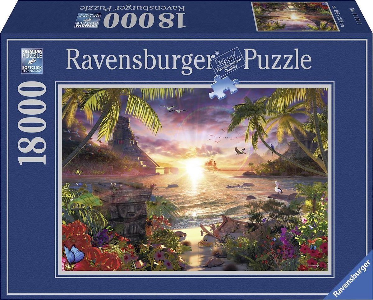 kans Oefening Afleiden Ravensburger puzzel Lassen Paradijselijke Zonsondergang - Legpuzzel - 18000  stukjes | bol.com
